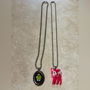 Quirky/Funky Pair of Necklaces. Super fun!!